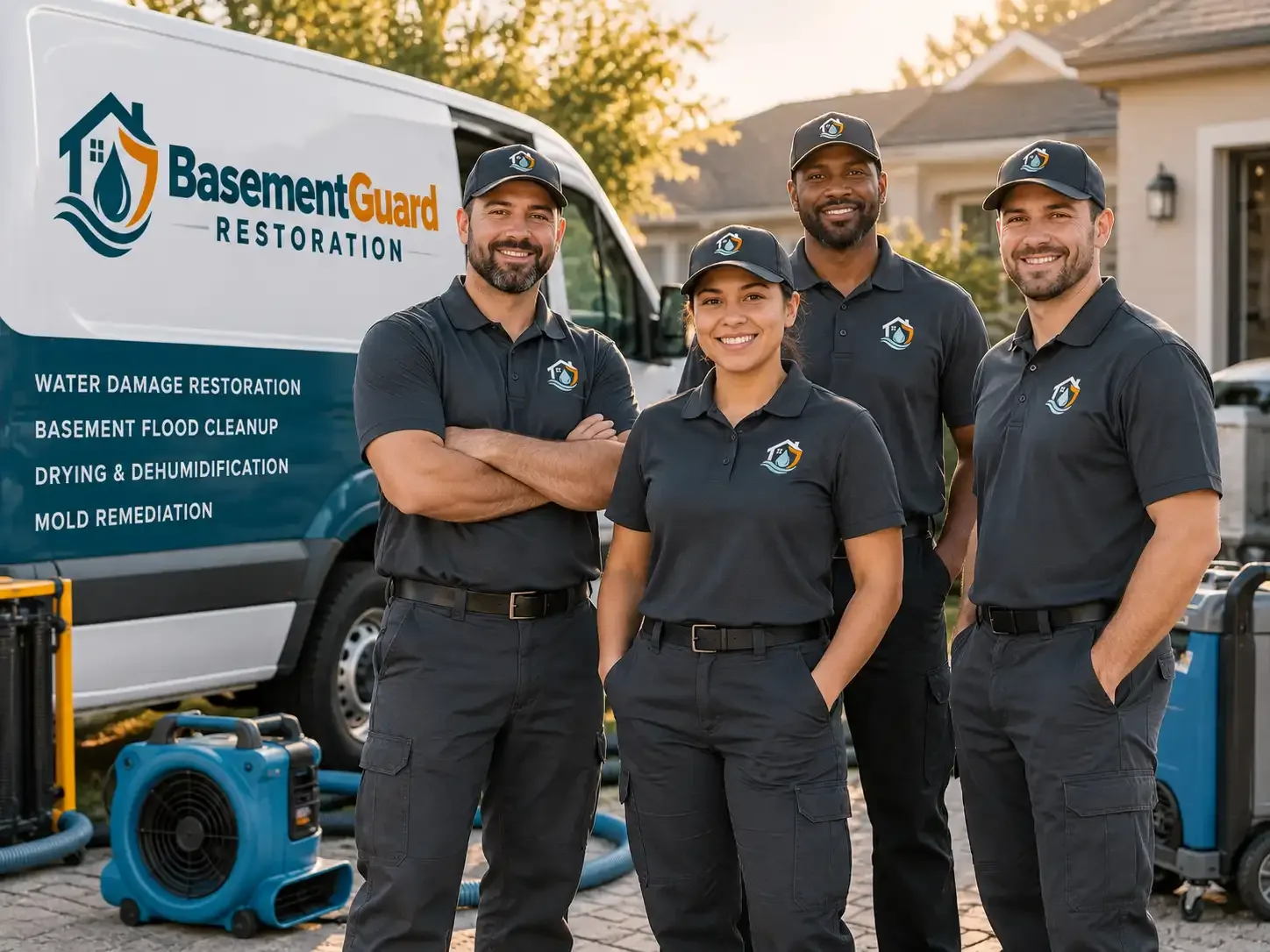 Basement Water Damage Restoration company in Van Meter, IA